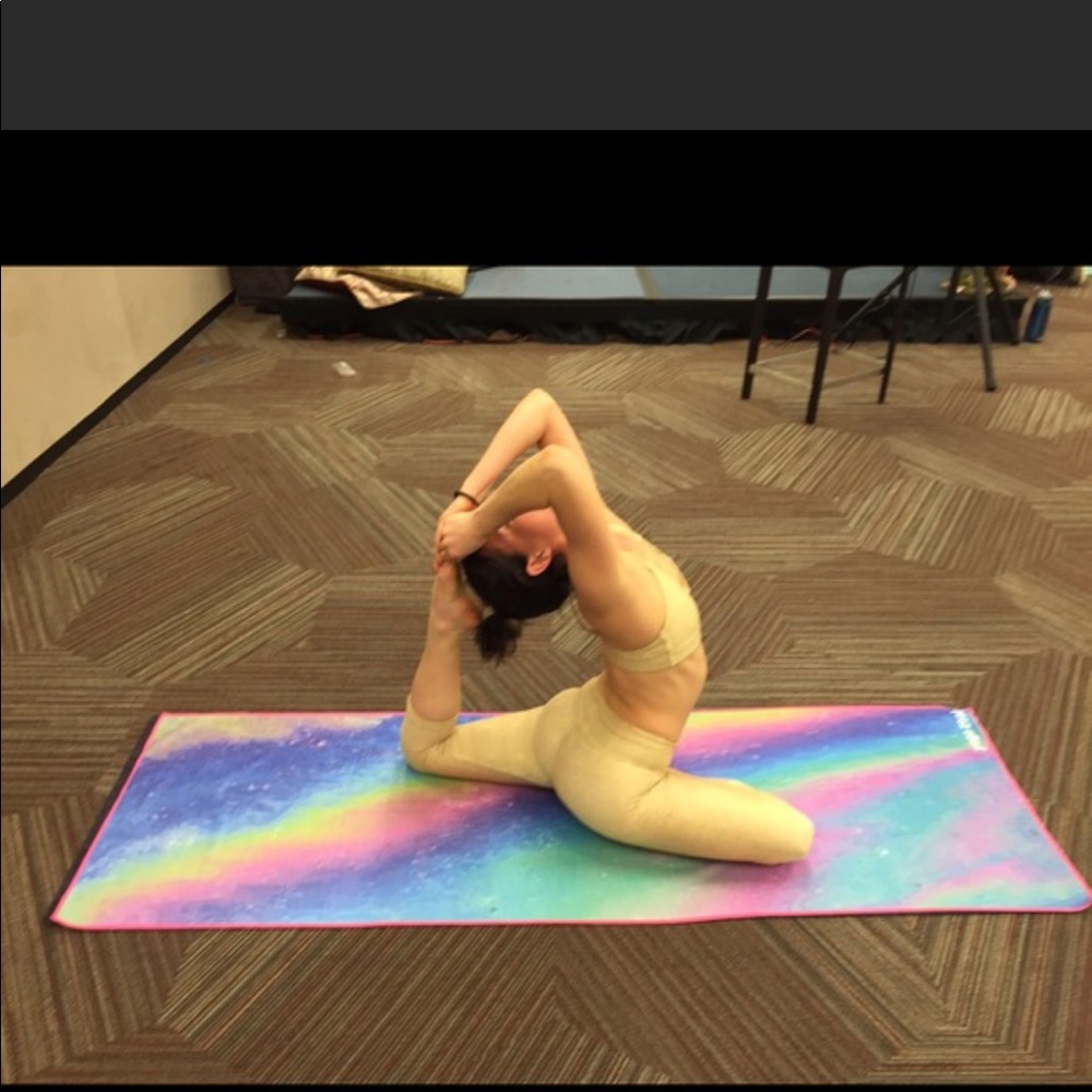 Hologram Yoga Towel by Yoga Zeal